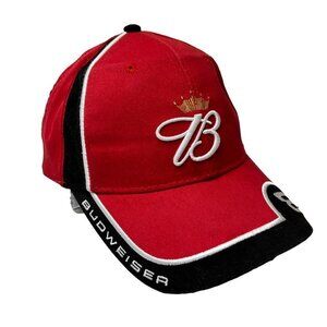 Dale Earnhardt Jr 8 Hat Cap Unisex Red Vintage Budweiser‎ Ball Cap Nascar…